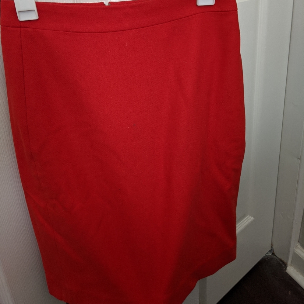 Wool skirt